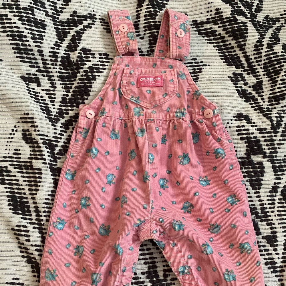 Vintage corduroy overalls Oshkosh